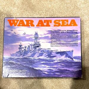 Vintage War at Sea Board Game 1976 classic game of Naval Strategy